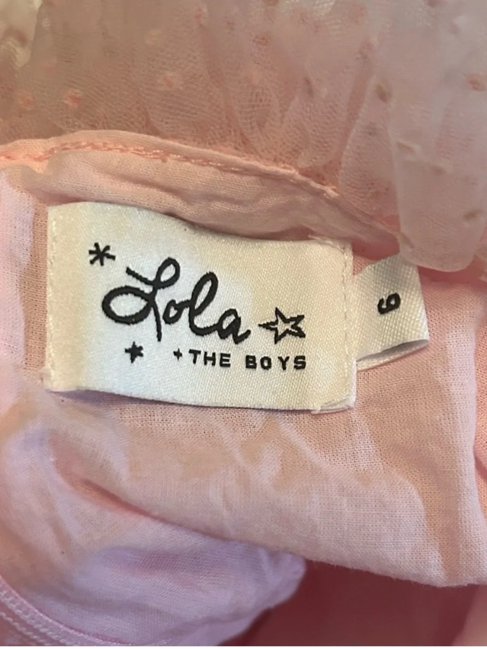 Lola + The Boys DREAM BOW MINI TULLE DRESS